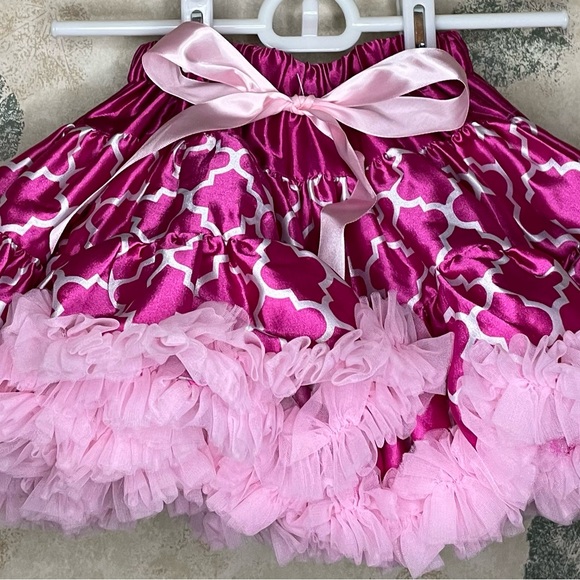 Toddler Quatrefoil Petti Skirt - Picture 1 of 7